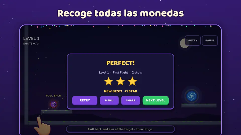 Recoge todas las monedas