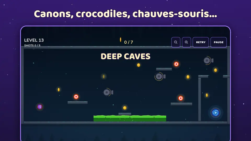 Canons, crocodiles, chauves-souris...