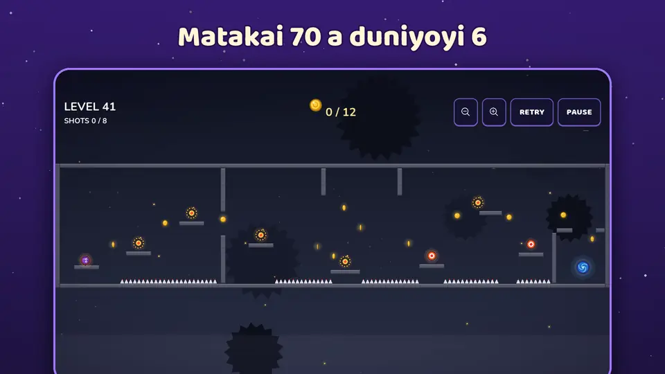 Matakai 70 a duniyoyi 6