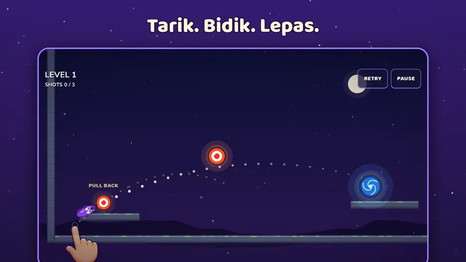 Tarik. Bidik. Lepas.