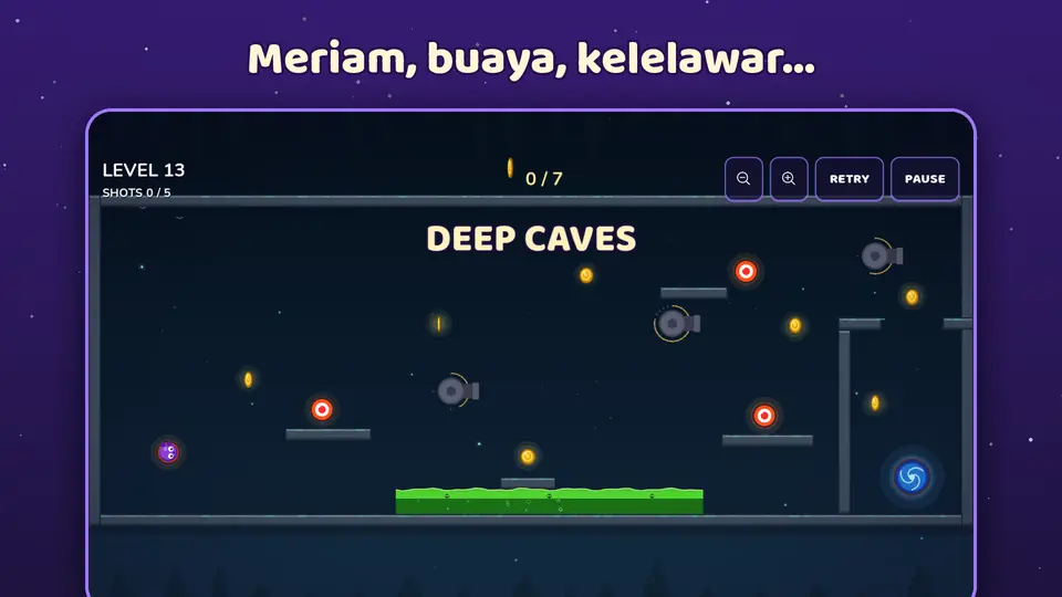 Meriam, buaya, kelelawar...