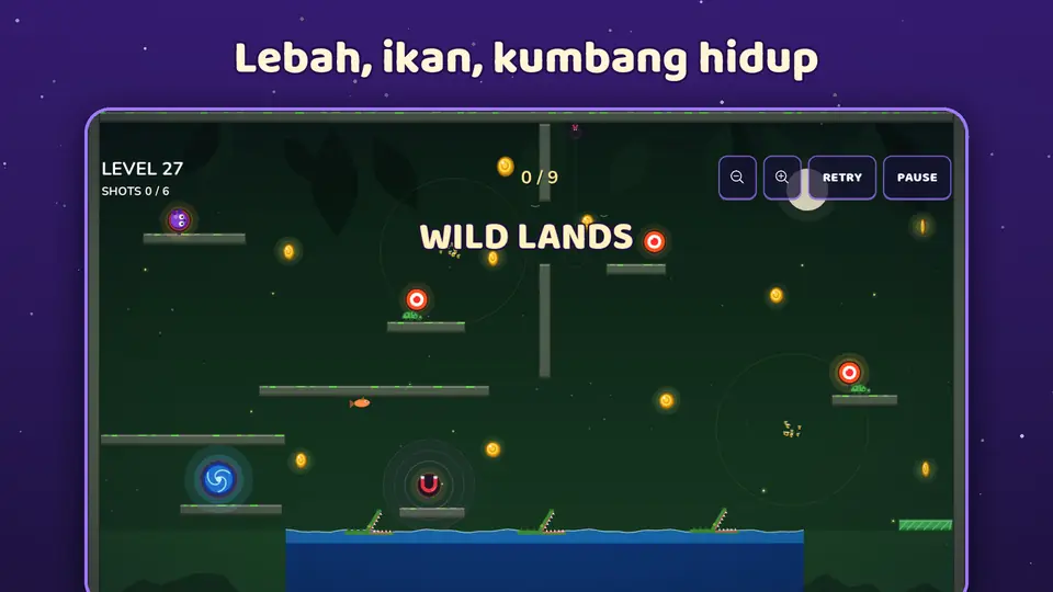 Lebah, ikan, kumbang hidup
