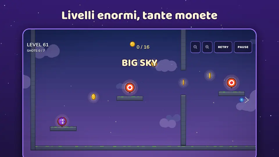 Livelli enormi, tante monete