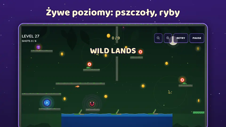 Żywe poziomy: pszczoły, ryby