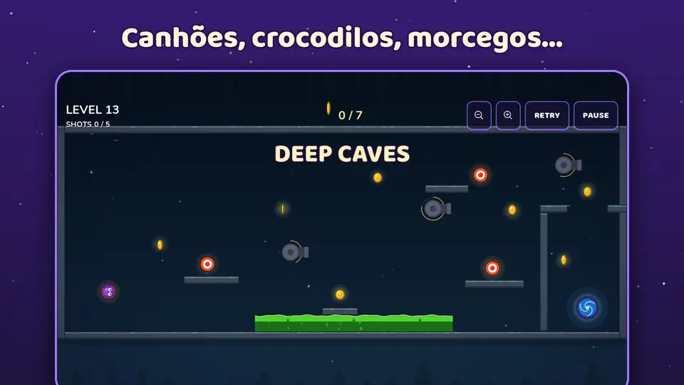 Canhões, crocodilos, morcegos...