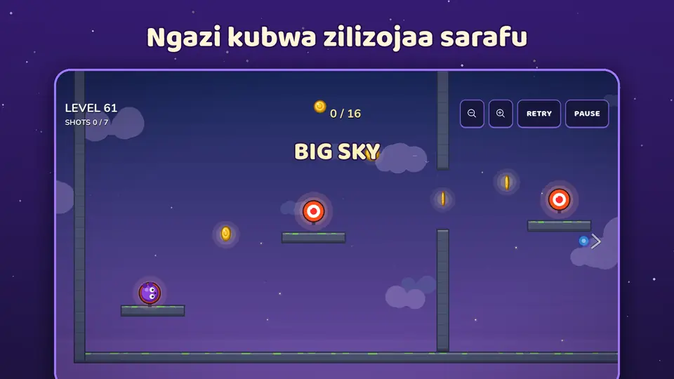 Ngazi kubwa zilizojaa sarafu