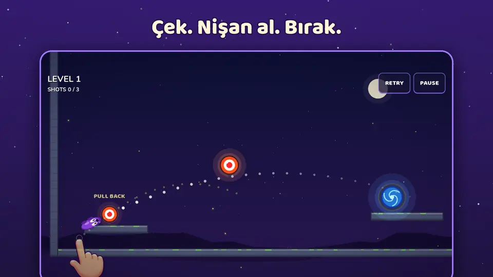 Çek. Nişan al. Bırak.