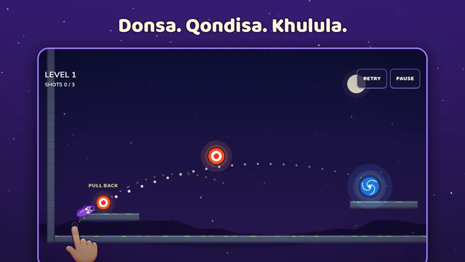 Donsa. Qondisa. Khulula.