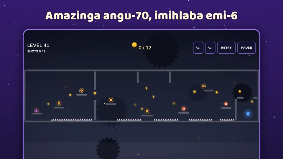 Amazinga angu-70, imihlaba emi-6